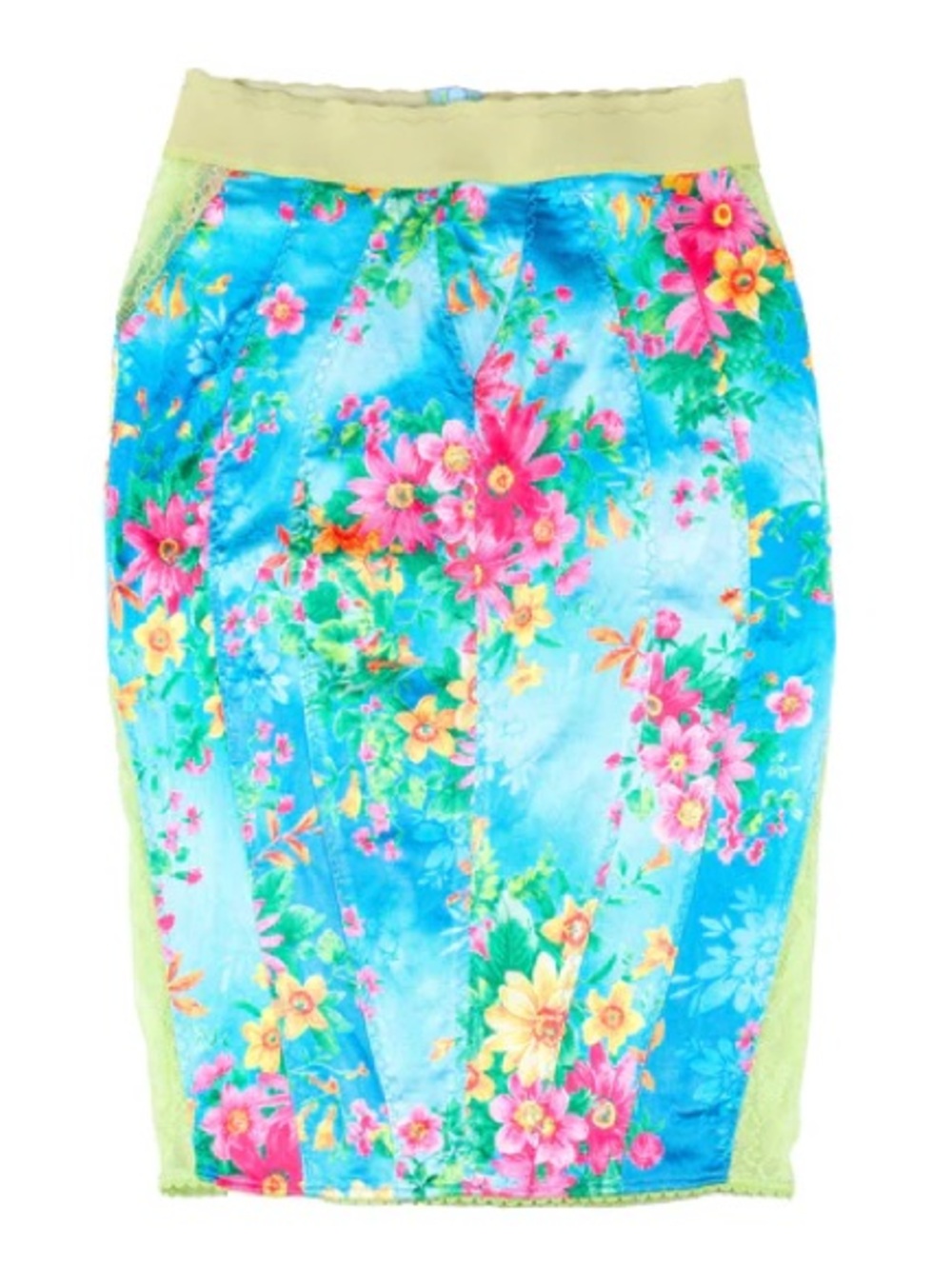 ISO floral Dolce Gabbana blue floral skirt